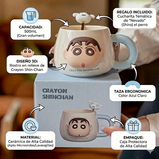 Taza Shin Chan 3D